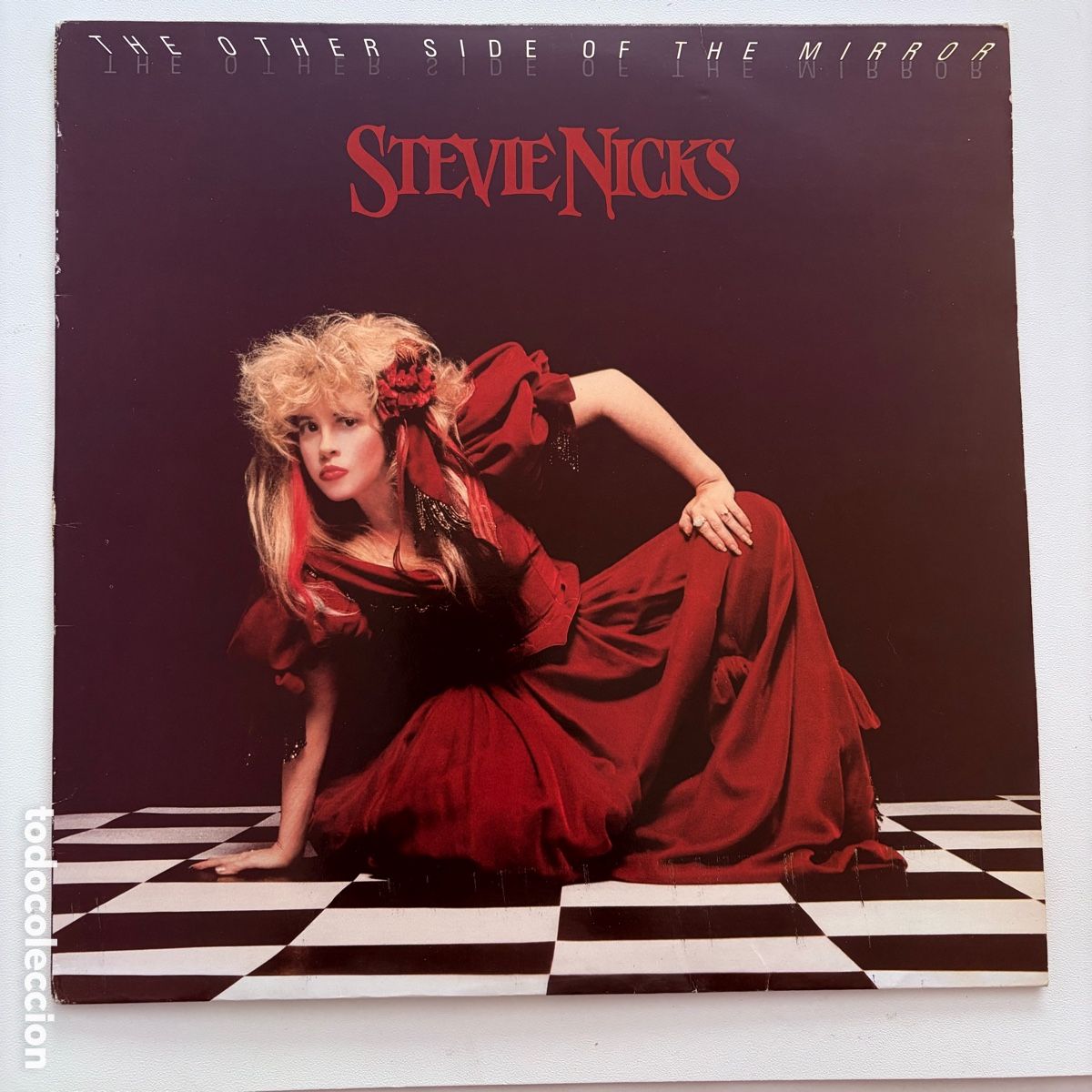 Discos de vinilo: lp Stevie Nicks &lrm;&ndash; The Other Side Of The Mirror edicion espa&ntilde;ola de 1989