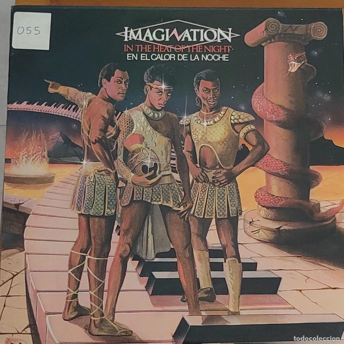 Discos de vinilo: Imagination In The Heat Of The Night En El Calor De La Noche LP Vinilo 1982 Movieplay 17 3435 0 Espa