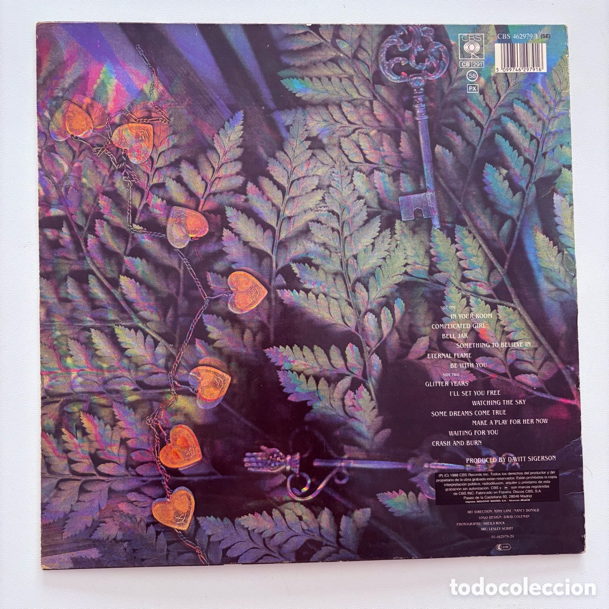 Discos de vinilo: lp Bangles &lrm;&ndash; Everything edicion espa&ntilde;ola de 1988 - Foto 2
