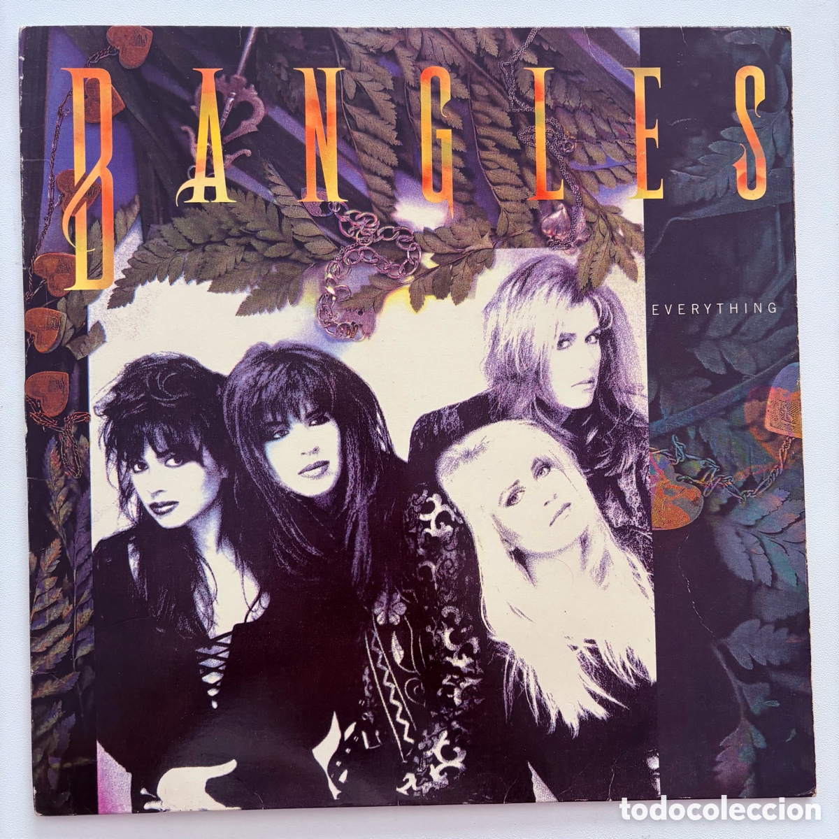 Discos de vinilo: lp Bangles &lrm;&ndash; Everything edicion espa&ntilde;ola de 1988 - Foto 1