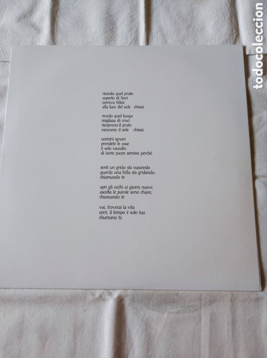 Discos de vinilo: CAMPO DI MARTE - CAMPO DI MARTE (PROGRESIVO) - Foto 3