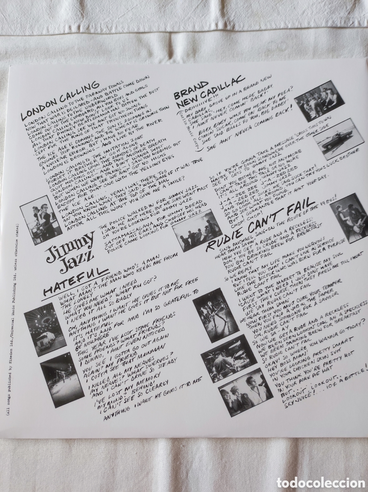 Discos de vinilo: THE CLASH - LONDON CALLING - Foto 3