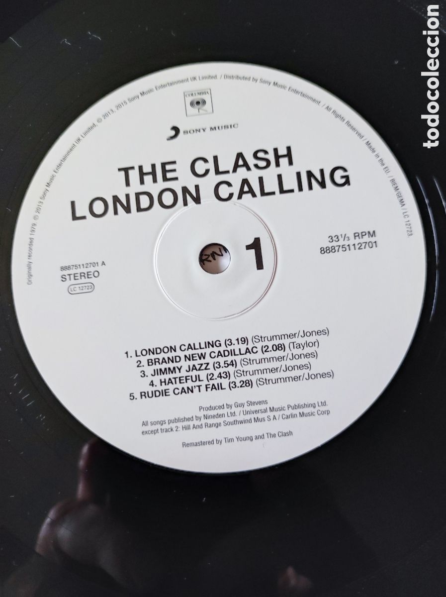 Discos de vinilo: THE CLASH - LONDON CALLING - Foto 5