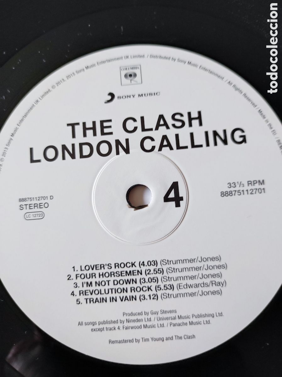 Discos de vinilo: THE CLASH - LONDON CALLING - Foto 10