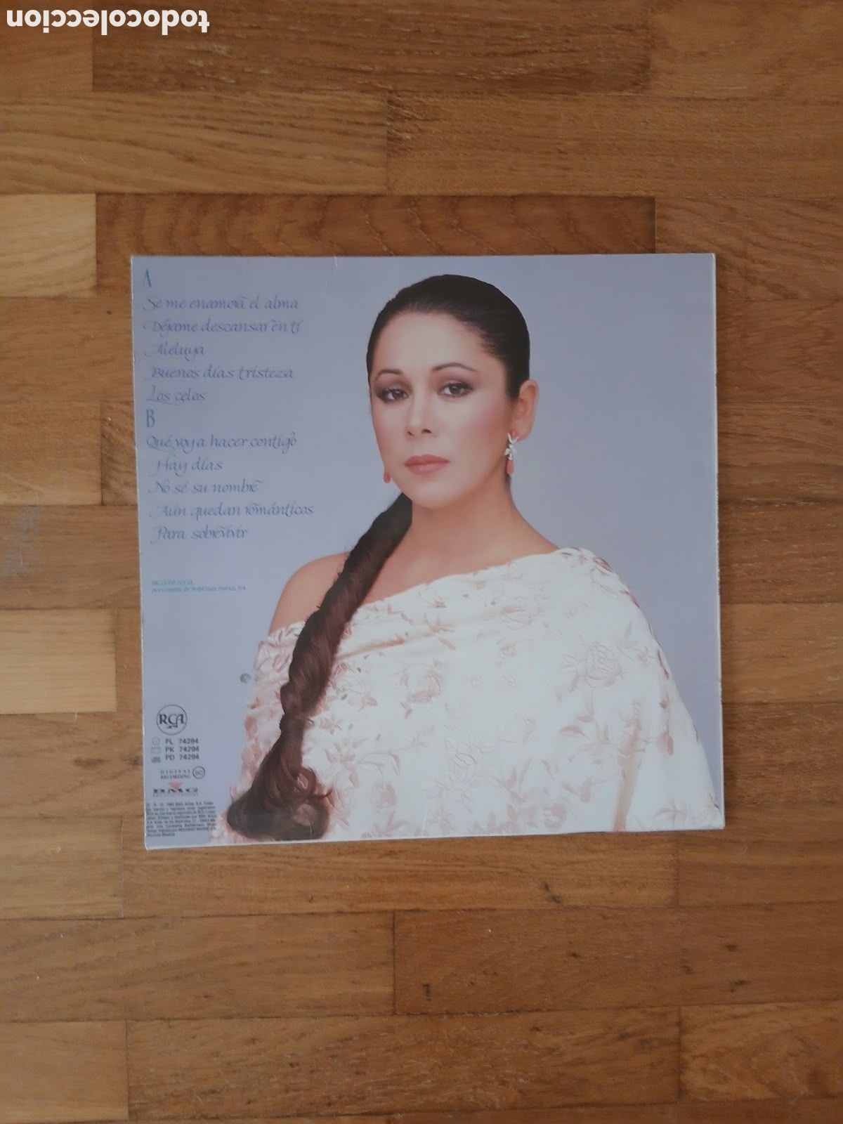 Discos de vinilo: Lp Isabel Pantoja Se me enamora el alma.