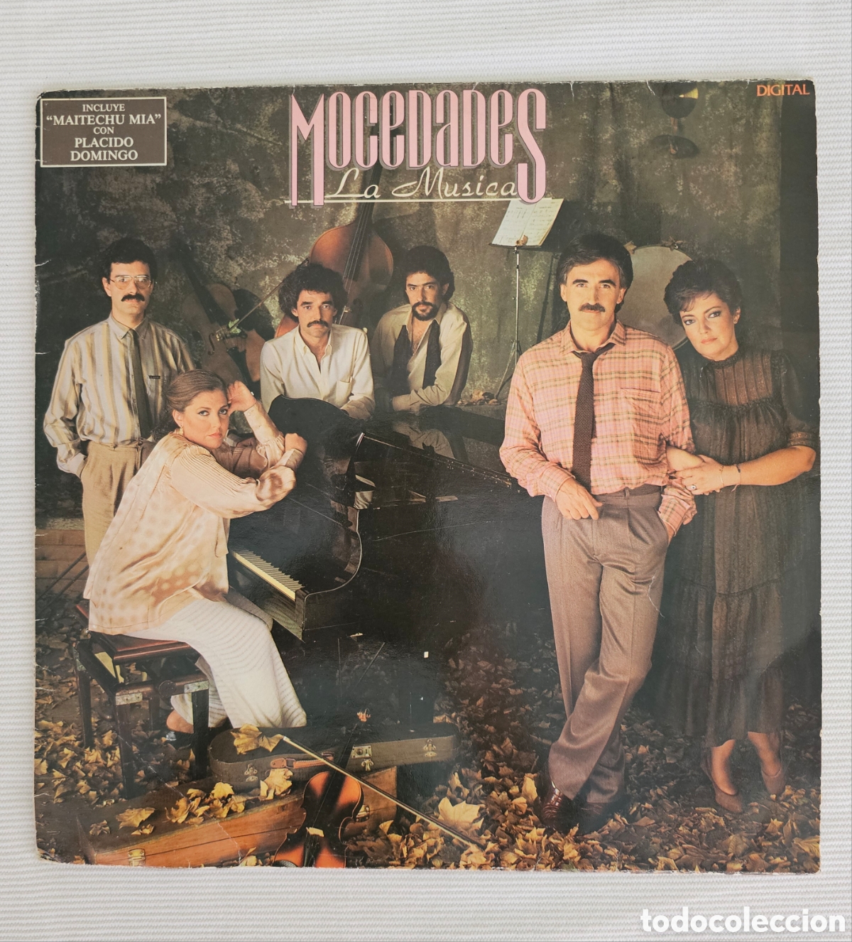 Discos de vinilo: Mocedades, La M&uacute;sica, LP vinilo, CBS 1983