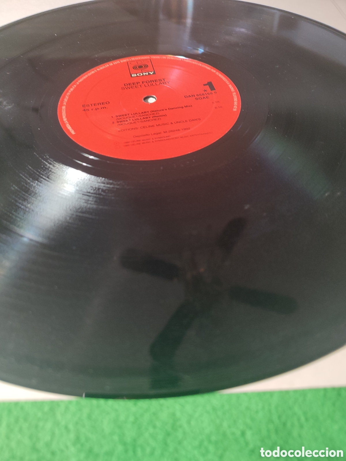 Discos de vinilo: Deep Forest - Sweet lullaby Maxi 1992 - Foto 3