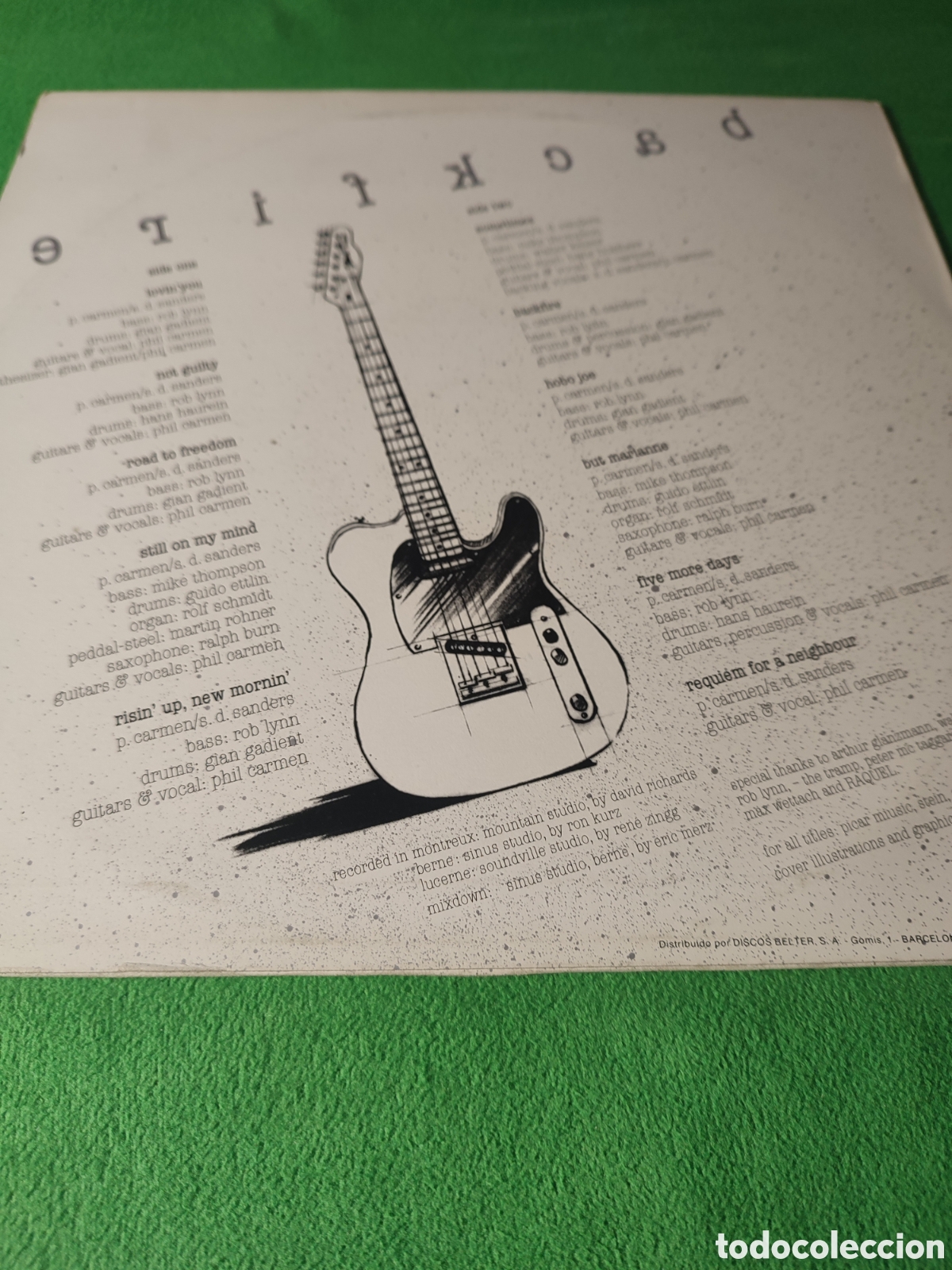 Discos de vinilo: Phil Carmen - Backfire Edicion 1983 - Foto 2