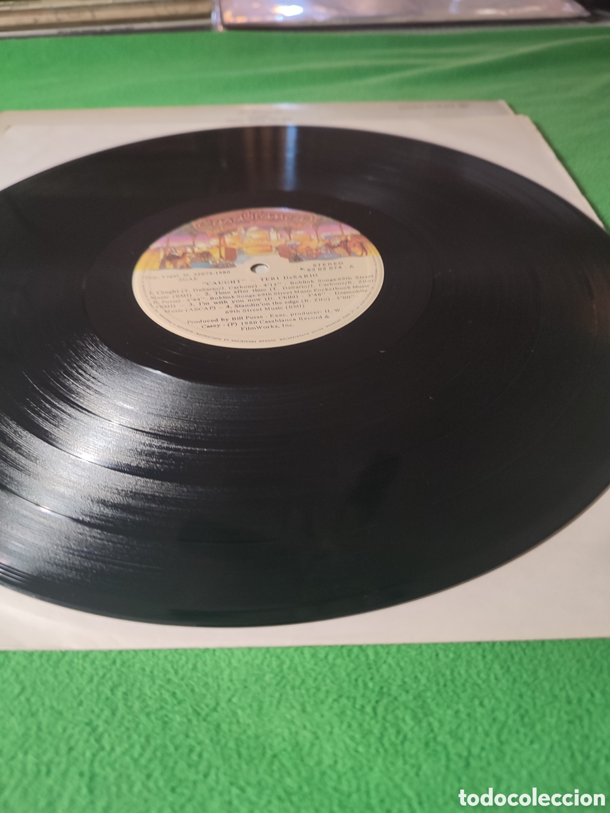 Discos de vinilo: Teri DeSario - Caught Edici&oacute;n 1980 - Foto 3