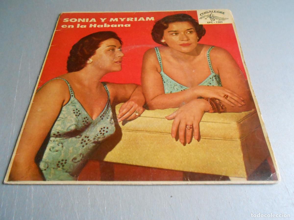 Discos de vinilo: SONIA y MYRIAM en la Habana, EP, LA FLOR DE LA CANELA + 3, A&Ntilde;O 1961, CUBALEGRE EPC-1301