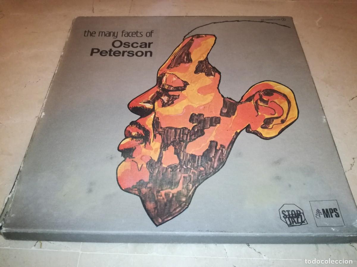 Discos de vinilo: THE MANY FACETS OF OSCAR PETERSON-CAJA CON 3 LPs-EDICION ESPA&Ntilde;OL