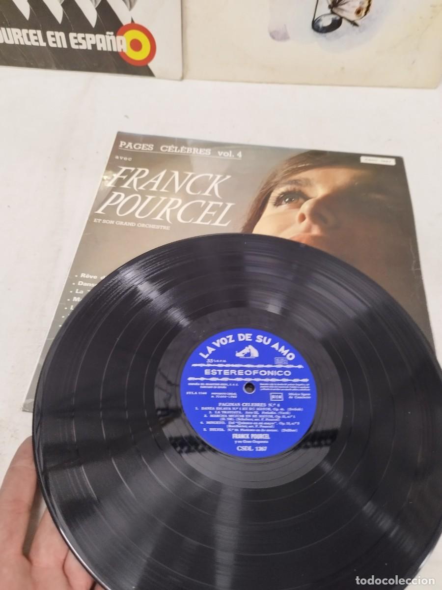 Discos de vinilo: Lote de 4 lps de Franck Pourcel. - Foto 3