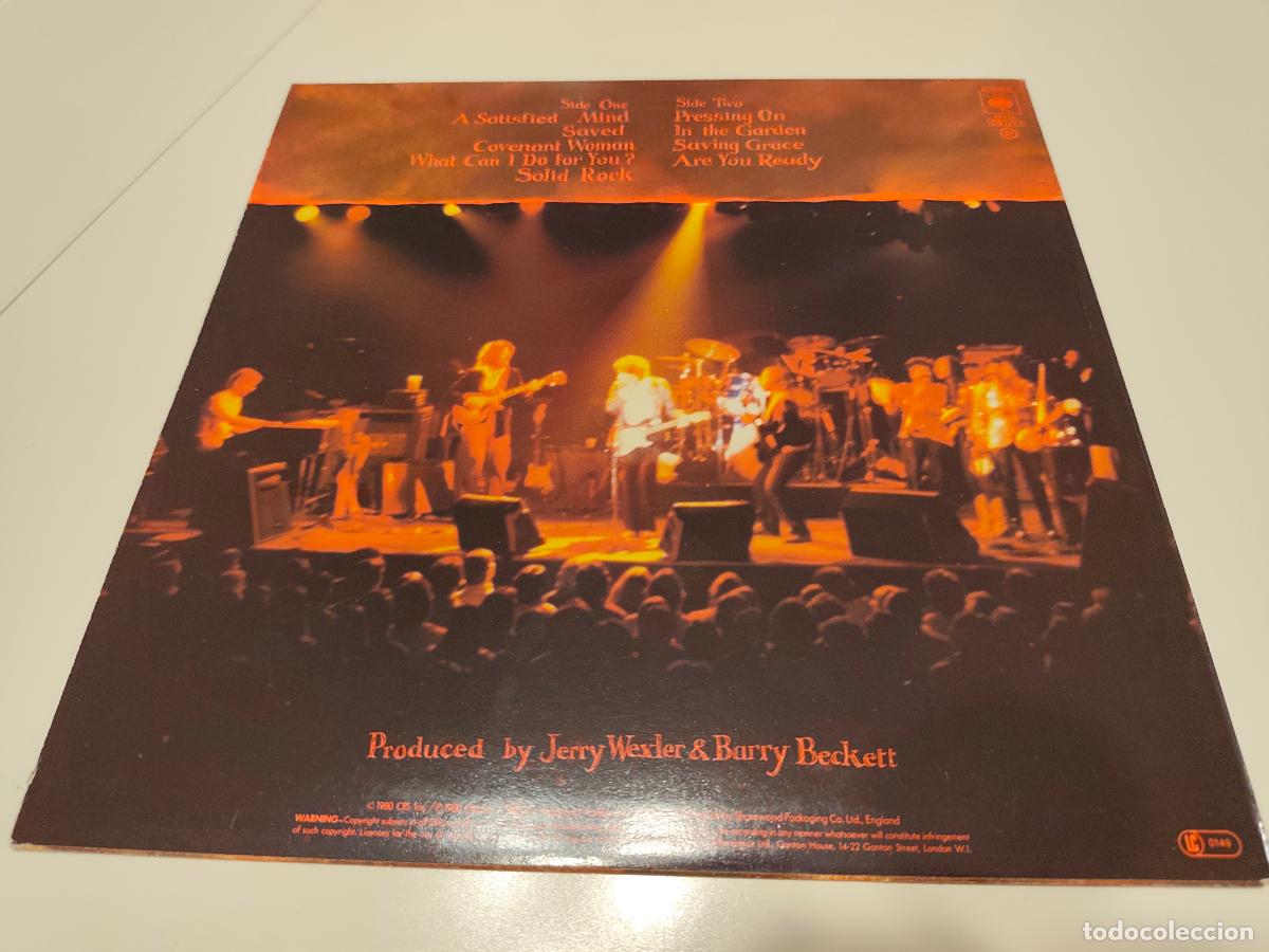 Discos de vinilo: Bob Dylan &ndash; Saved- (1980) LP disco vinilo - Foto 8