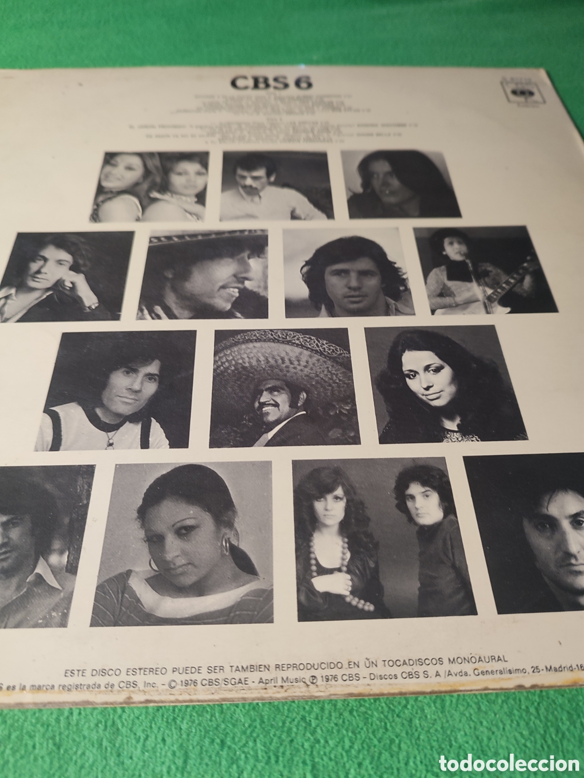 Discos de vinilo: CBS 6 Nuestros &eacute;xitos del a&ntilde;o - Varios - Foto 2