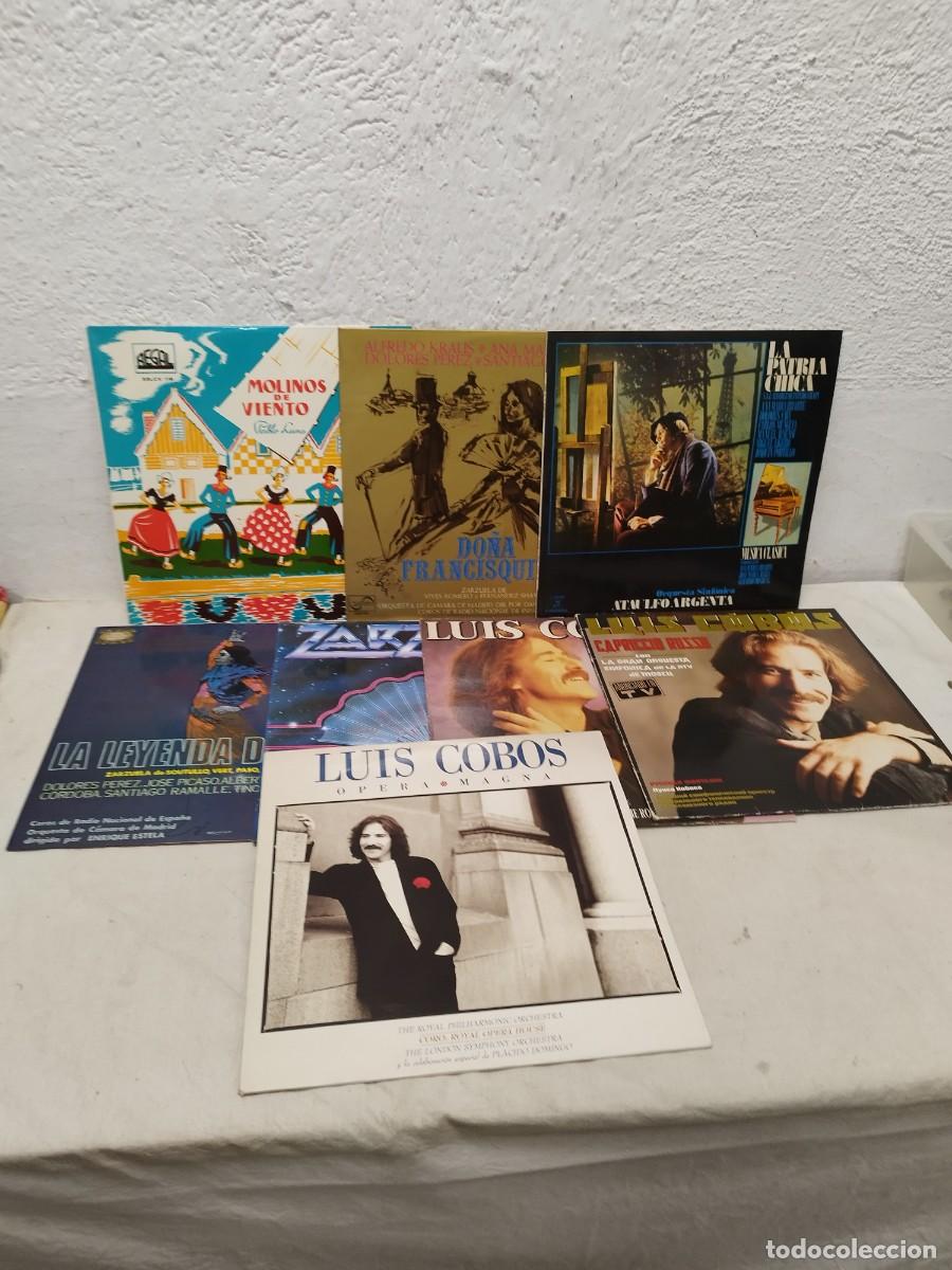 Discos de vinilo: Lote 7 Vinilos LP: Luis Cobos y Grandes &Eacute;xitos de la Zarzuela&rdquo;