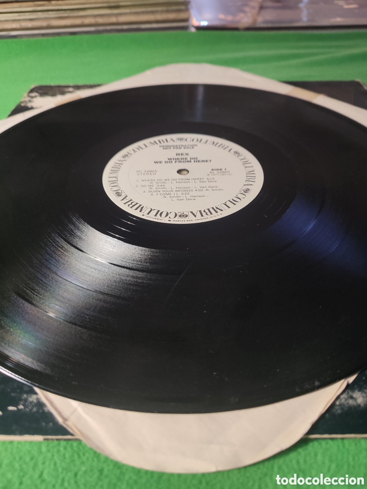 Discos de vinilo: Rex - Where do we go from here? 1977 - Foto 3