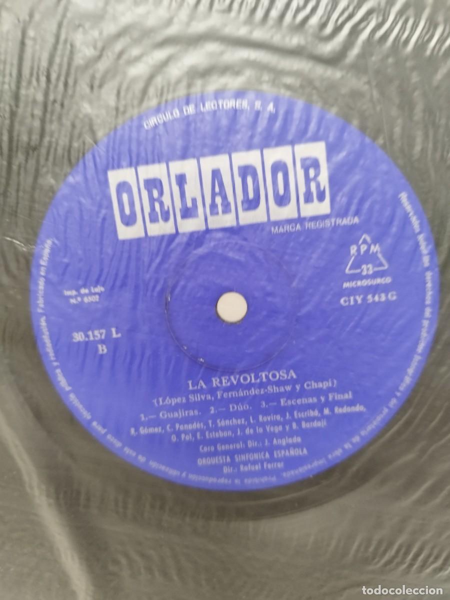 Discos de vinilo: La Revoltosa, Ruperto Chapi. Vinilo lp. - Foto 2