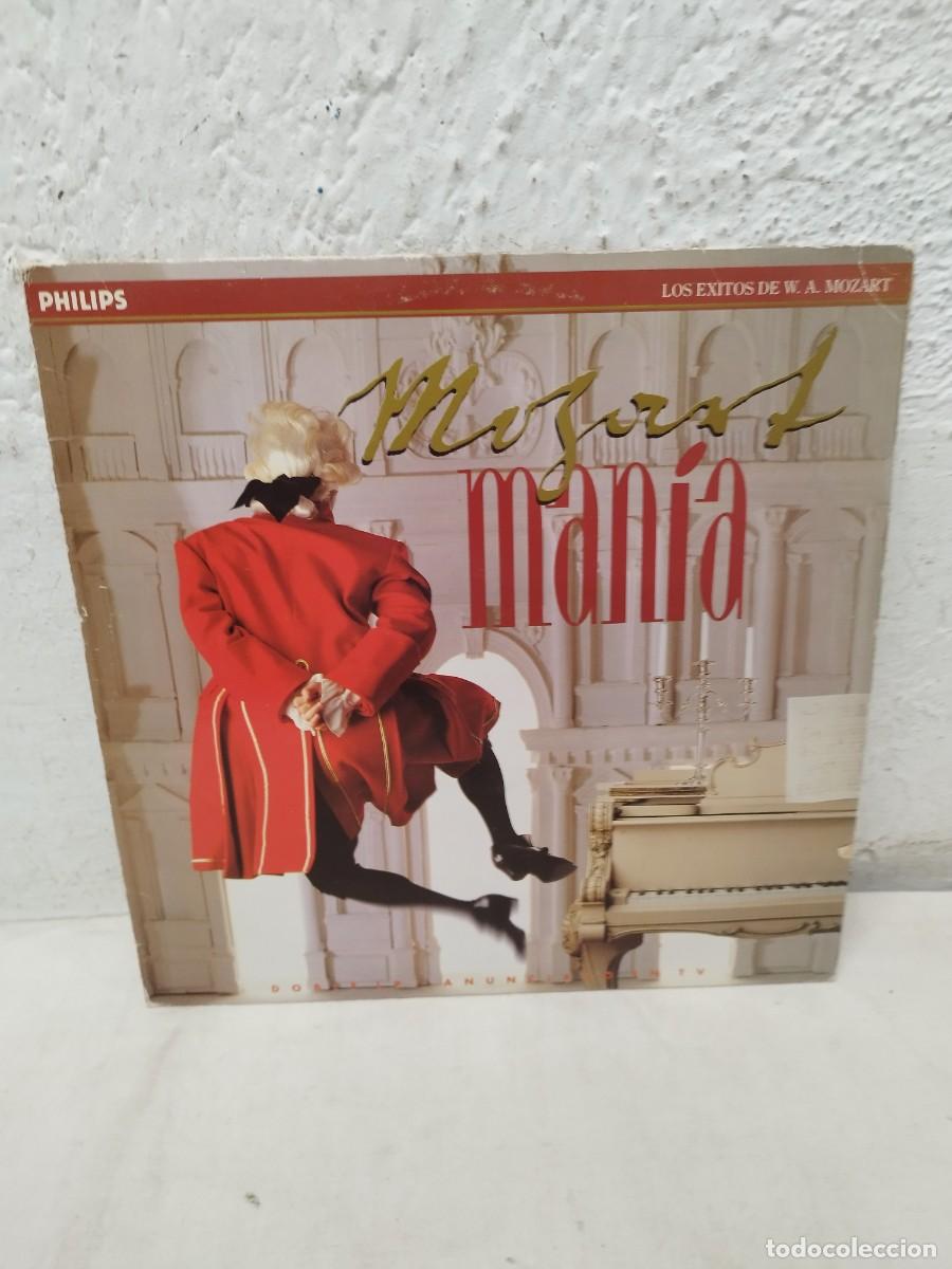 Discos de vinilo: Wolfgang Amadeus Mozart &ndash; Mozartman&iacute;a. Los &Eacute;xitos De W. A. Mozart.