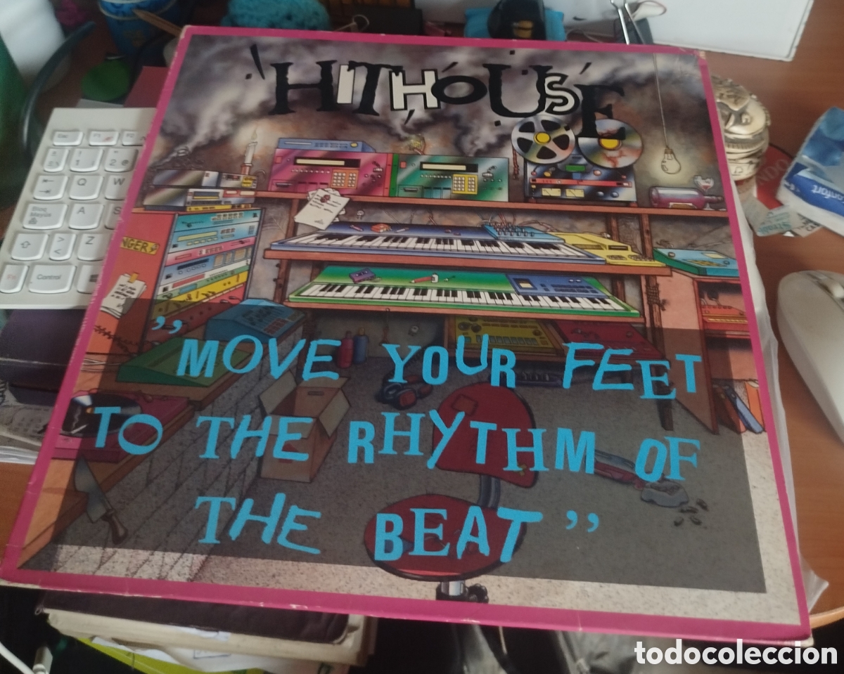 Discos de vinilo: Hithouse - move your feet to the rhythm of the beat