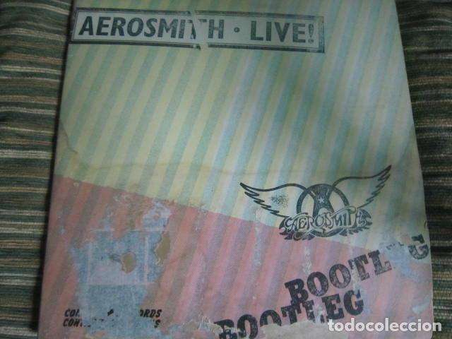 Discos de vinilo: AEROSMITH - LIVE LP - ORIGINAL CANADA - CBS RECORDS 1978 - GATEFOLD COVER - SOLO DISCO 2