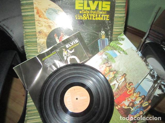 Discos de vinilo: ELVIS PRESLEY ALOHA FROM HAWAII LP - ORIGINAL U.S.A. RCA 1972 CON FUNDAS INT. GATEFOLD SOLO DISCO 1