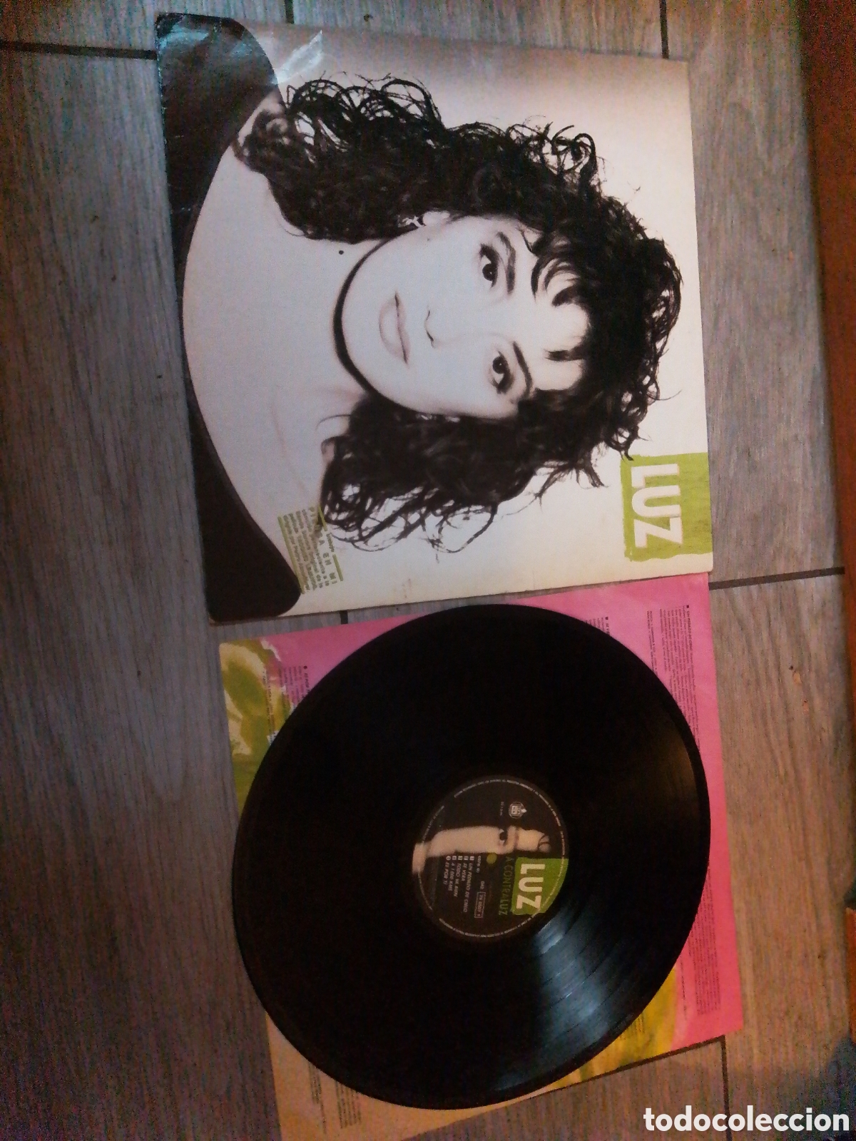 Discos de vinilo: LUZ CASAL - A CONTRALUZ - SPAIN - HISPAVOX - INC ENCARTE - L -