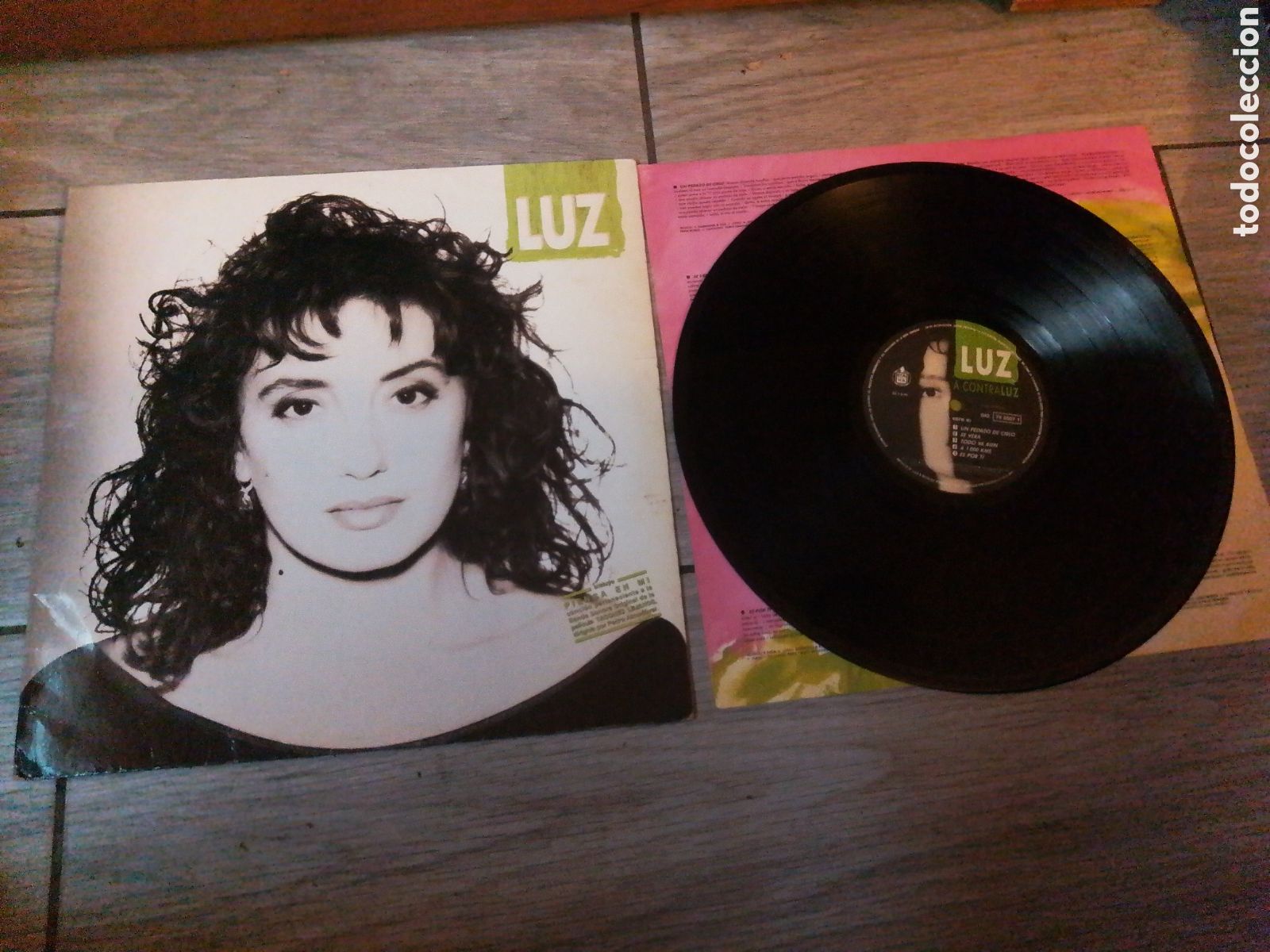 Discos de vinilo: LUZ CASAL - A CONTRALUZ - SPAIN - HISPAVOX - INC ENCARTE - L -
