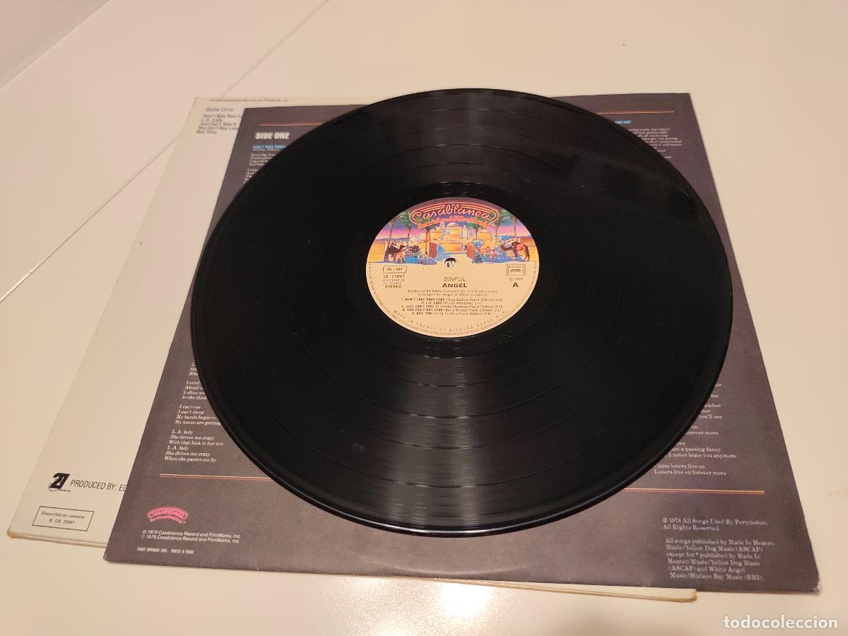 Discos de vinilo: Angel &ndash; Sinful- (1979) LP disco vinilo - Foto 4