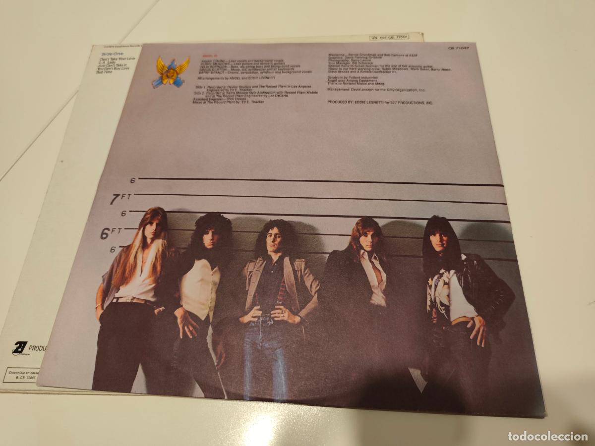 Discos de vinilo: Angel &ndash; Sinful- (1979) LP disco vinilo - Foto 6