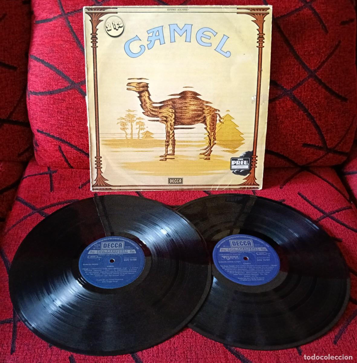 Discos de vinilo: CAMEL ** Mirage / The Snow Goose ** DOBLE VINILO LP 1976