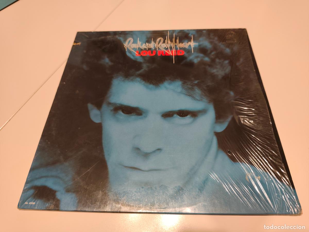 Discos de vinilo: Lou Reed &ndash; Rock And Roll Heart- (1976) LP disco vinilo