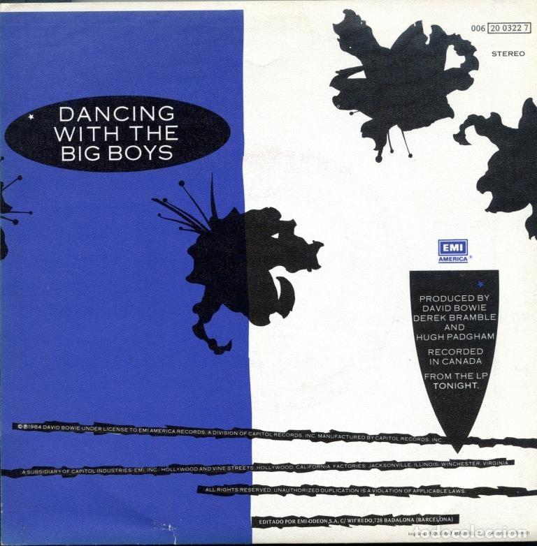 Discos de vinilo: DAVID BOWIE Blue Jean Promo - Foto 2