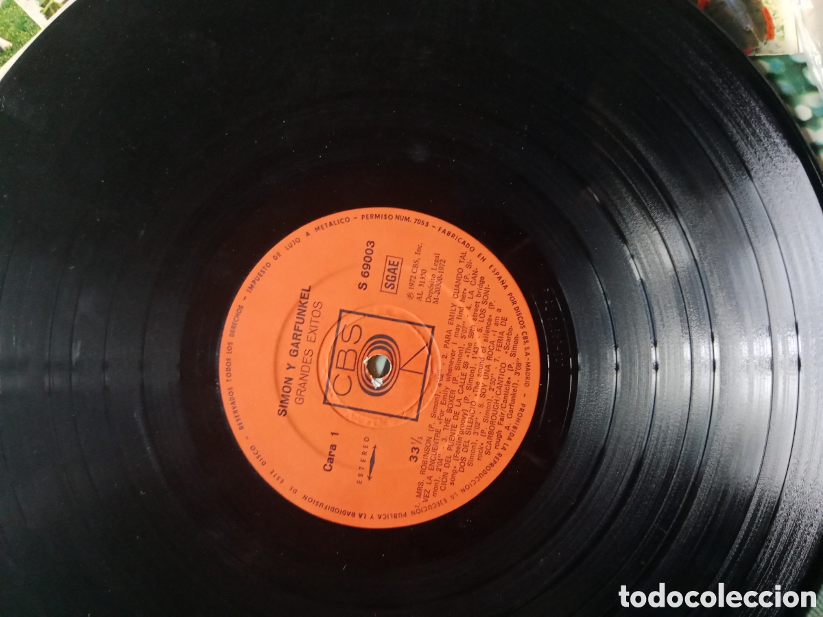 Discos de vinilo: LP Sim&oacute;n y Garfunkel - Foto 4