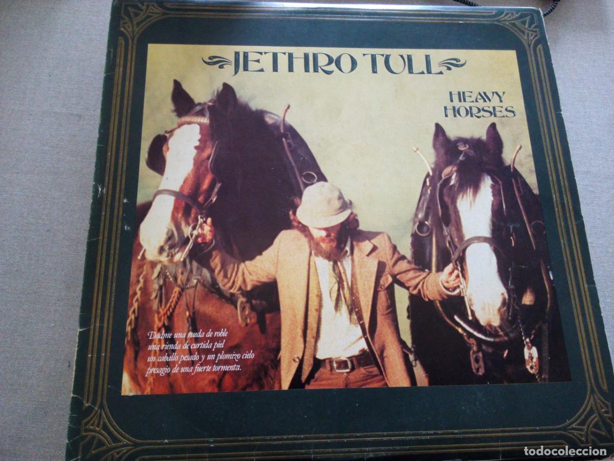 Discos de vinilo: JETHRO TULL HEAVY HORSES LP 1978 SPAIN CON INSERTO