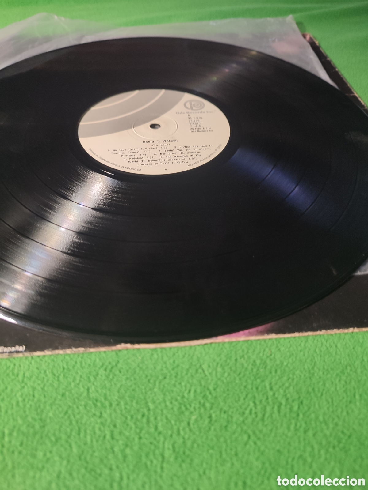 Discos de vinilo: David T. Walker - One love - Foto 3