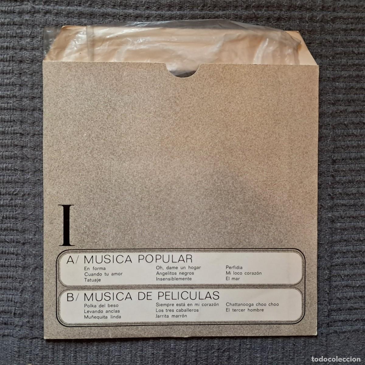 Discos de vinilo: 1 M&Uacute;SICA POPULAR - M&Uacute;SICA DE PEL&Iacute;CULAS 1939-1950.