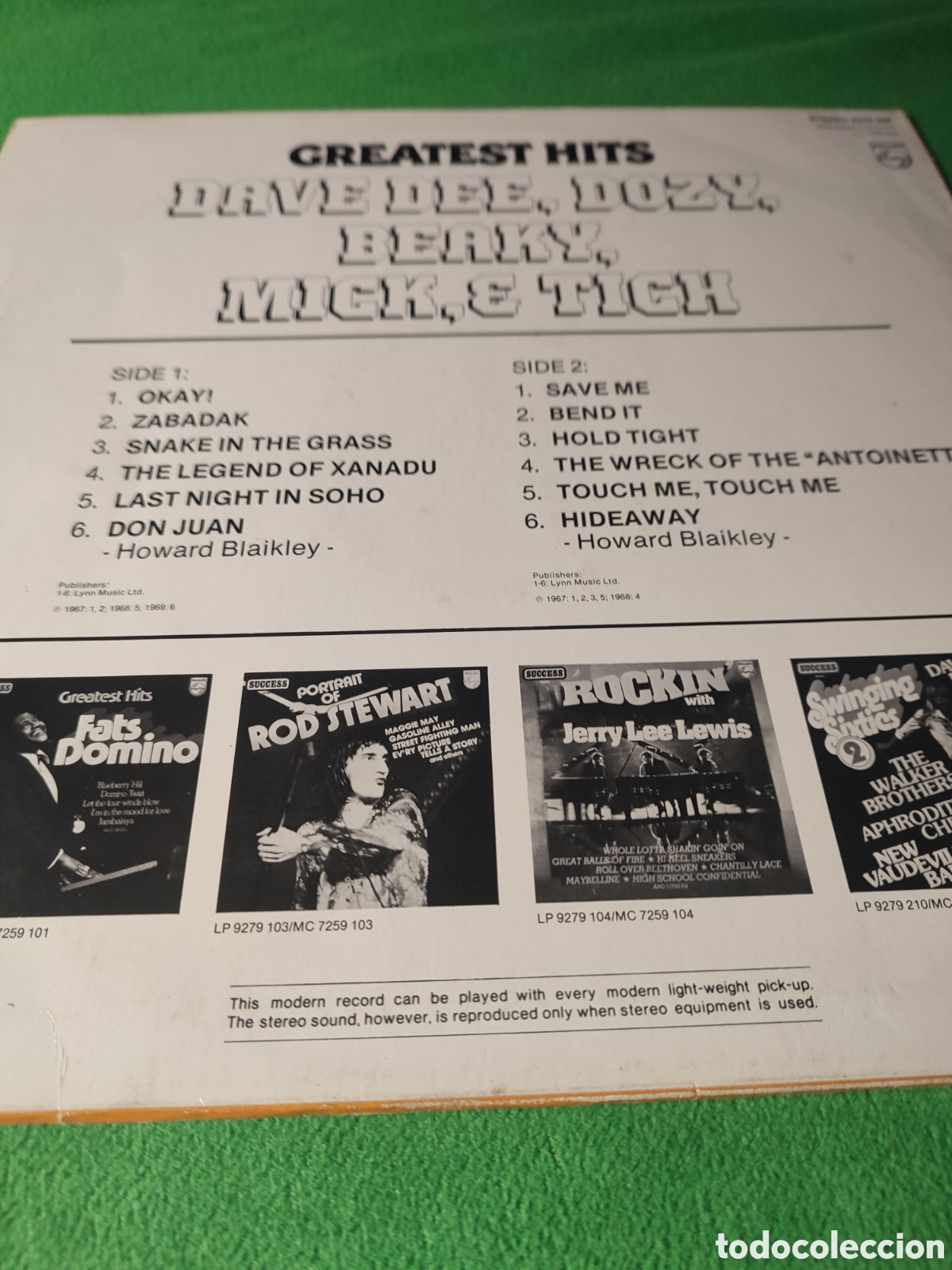 Discos de vinilo: Dave Dee, Dozy , Beaky , Mick & Tich - Greatest hits - Foto 2