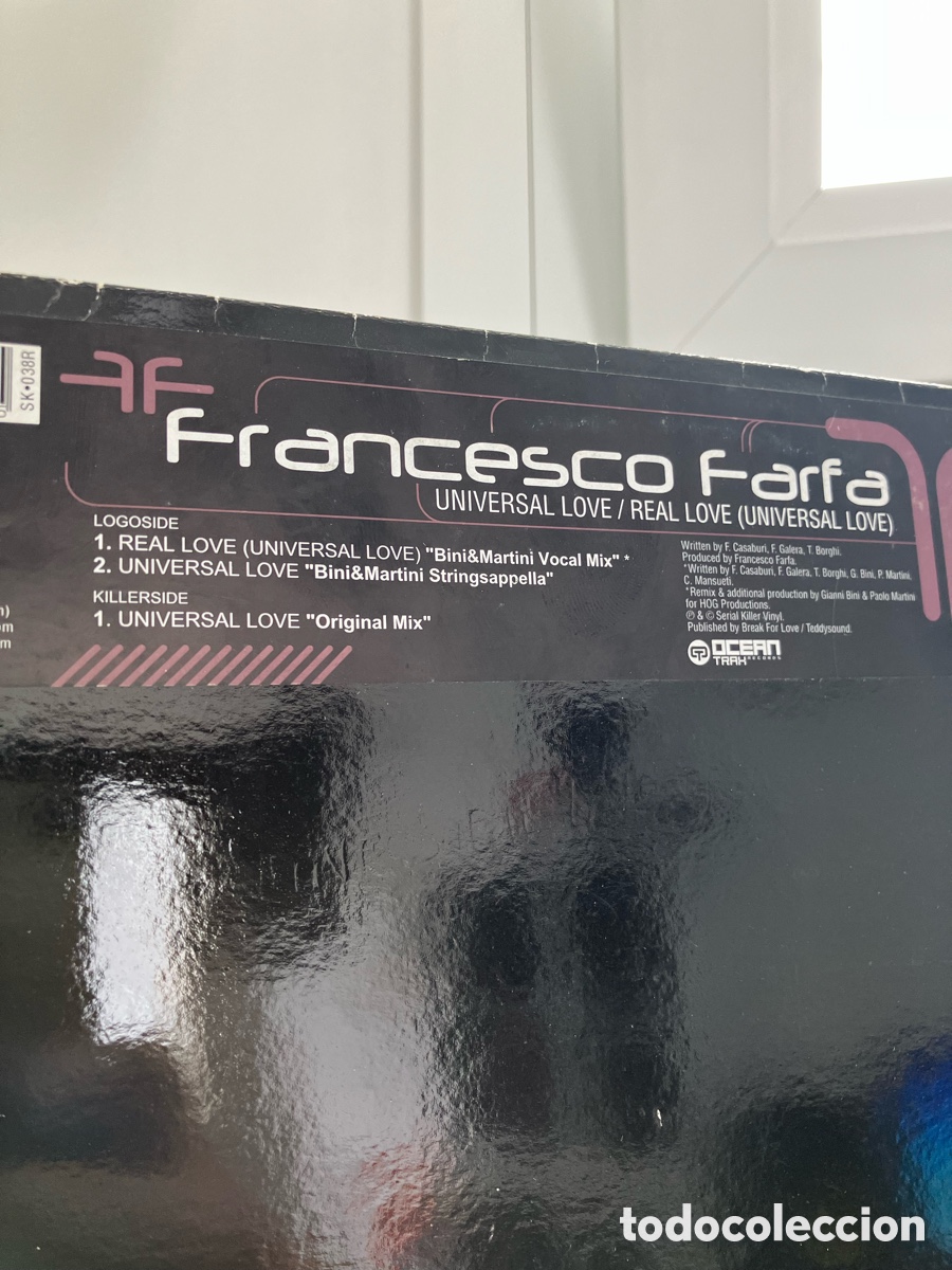 Discos de vinilo: Francesco Farfa - Universal Love - Foto 2