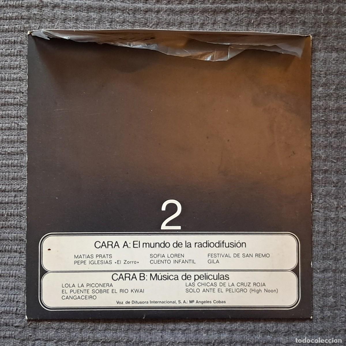 Discos de vinilo: 2 EL MUNDO DE LA RADIODIFUSI&Oacute;N - M&Uacute;SICA DE PEL&Iacute;CULAS 1949-1960.
