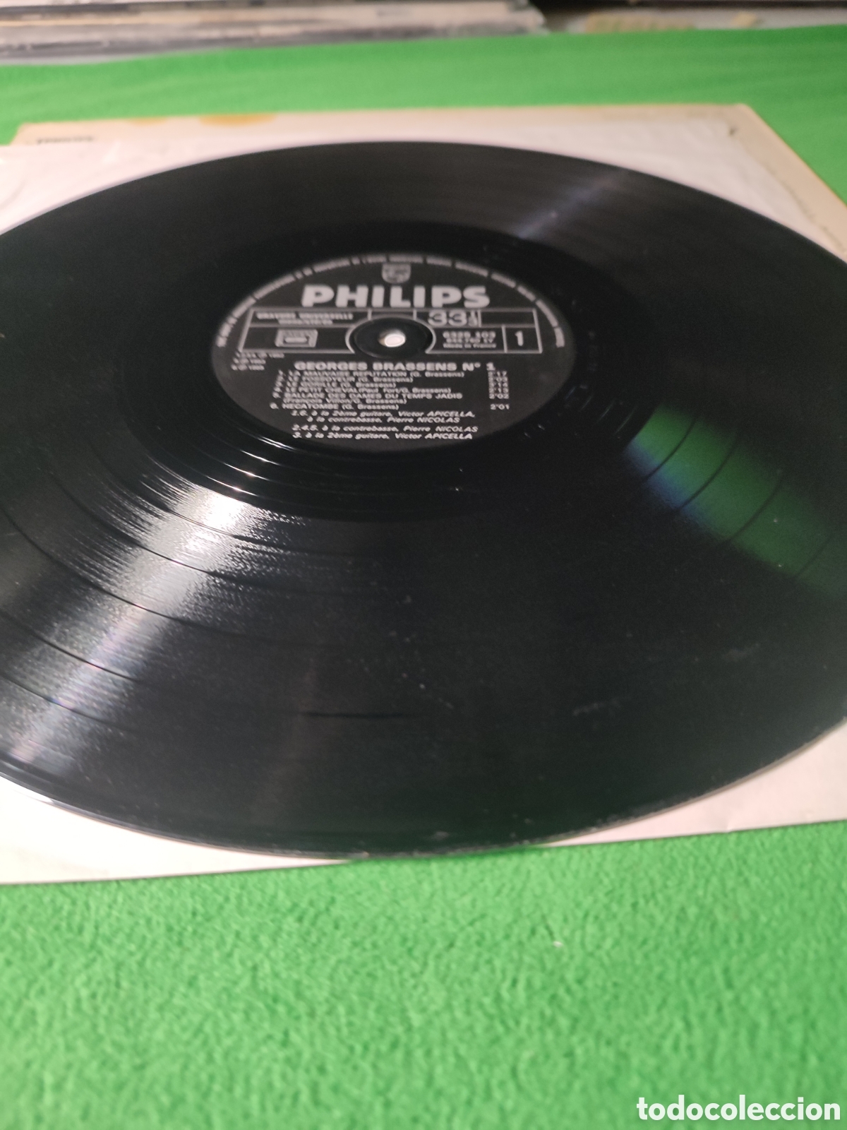 Discos de vinilo: Georges Brassens - La mauvaise reputation - Foto 3