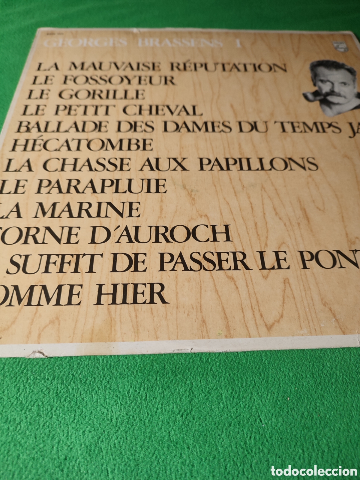 Discos de vinilo: Georges Brassens - La mauvaise reputation