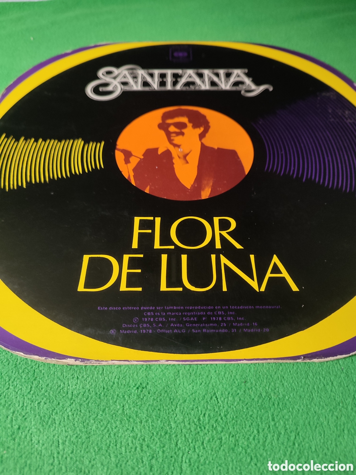 Discos de vinilo: Santana - Flor de luna Maxi single
