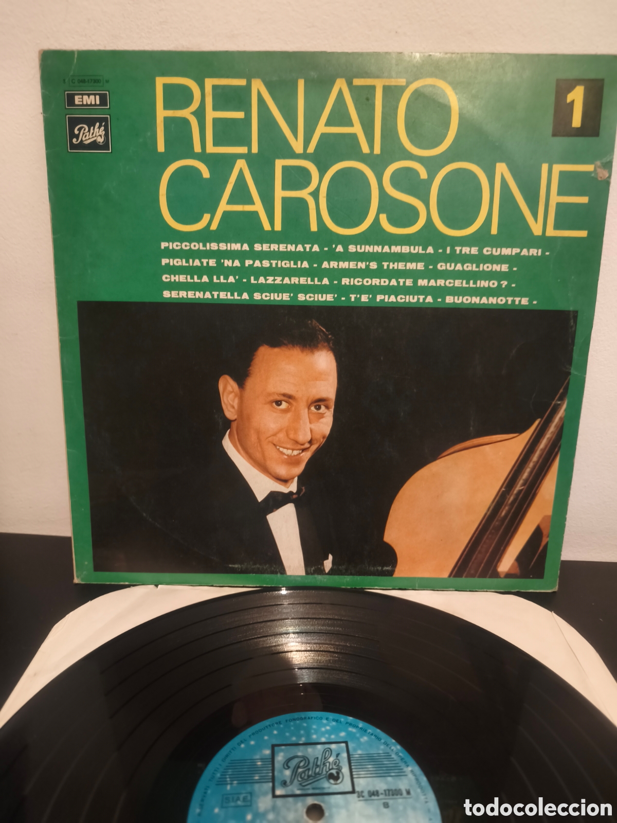 Discos de vinilo: RARO! Renato Carosone - ​Renato Carosone N. 1 (Piccolissima serenata / 'A sunnambula LX.2