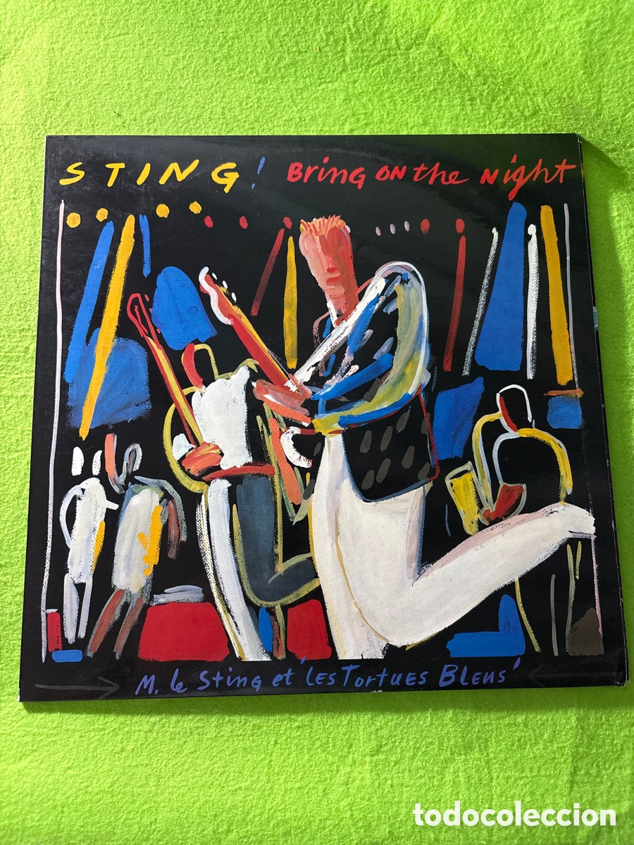 Discos de vinilo: Sting Bring on The night