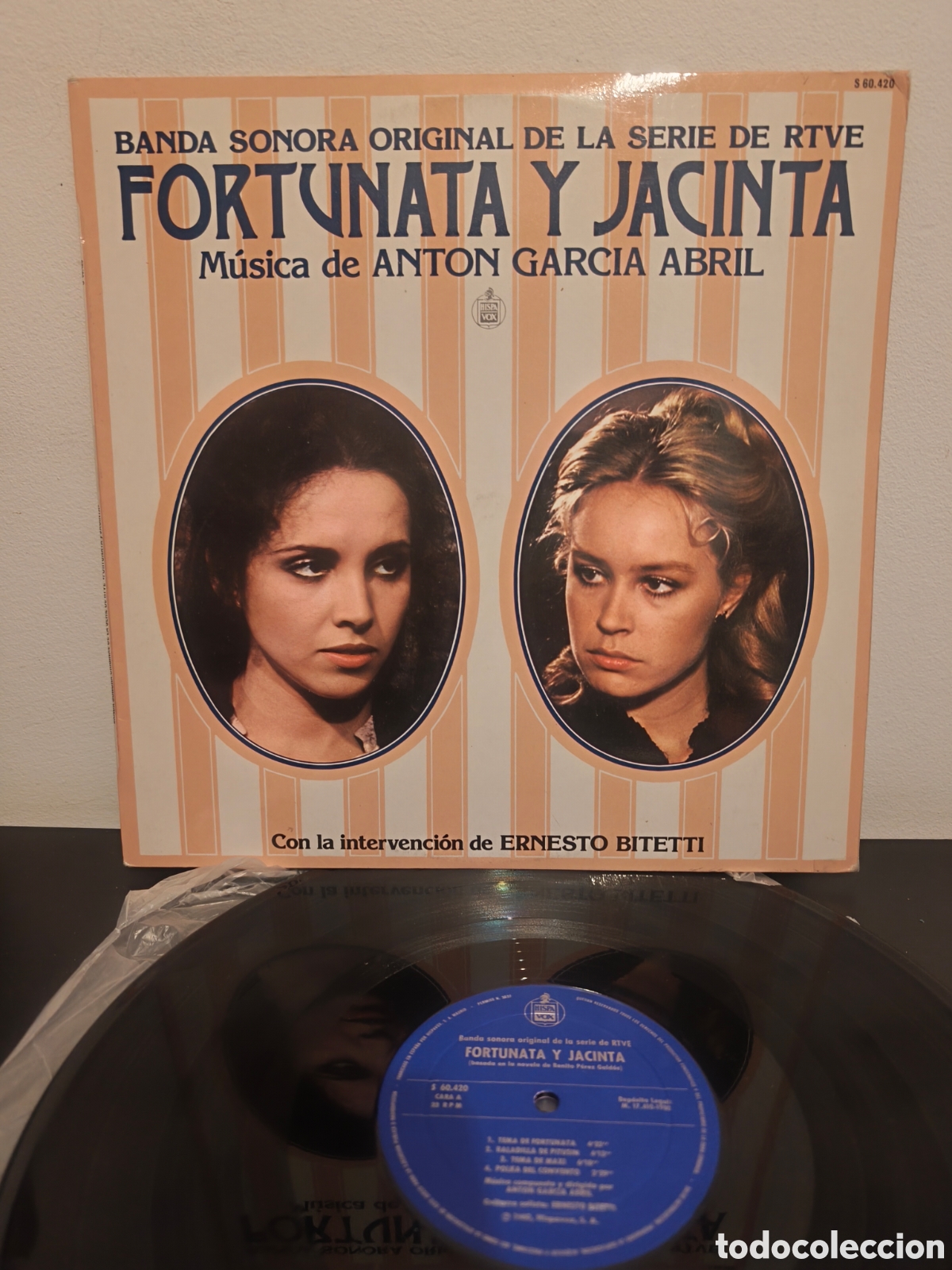 Discos de vinilo: Ant&oacute;n Garc&iacute;a Abril (con Ernesto Bitetti) ​Banda Sonora Original De La Serie De RTVE Fortunata LX.2