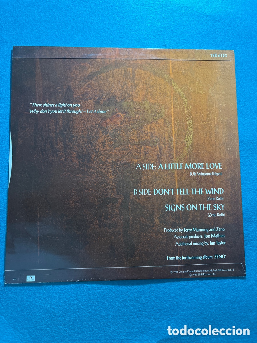 Discos de vinilo: Zeno. Roth ( scorpions) - Foto 2