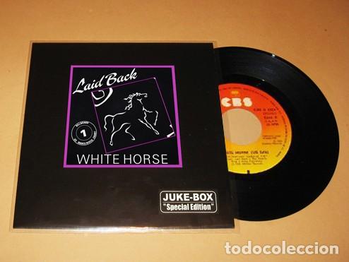 Disques de vinyle: LAID BACK - WHITE HORSE - SINGLE - 1984 - JUKE-BOX - TEMAZO N&ordm;1 EN USA / EUROPA