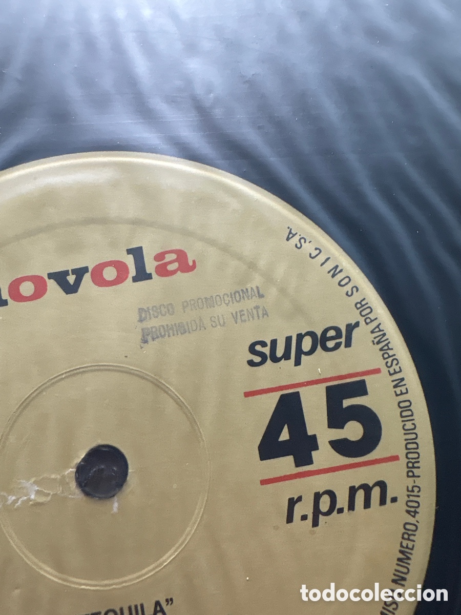 Discos de vinilo: Tequila ( promocional necesito un trago) - Foto 4