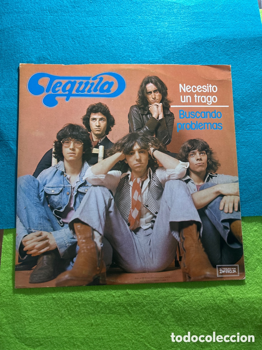 Discos de vinilo: Tequila ( promocional necesito un trago)