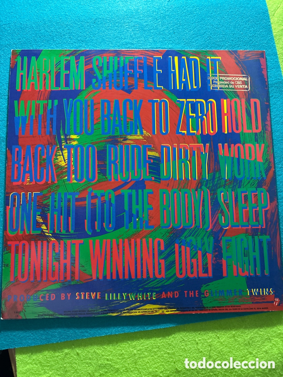 Discos de vinilo: Rolling Stones ( promocional con sello ) - Foto 2